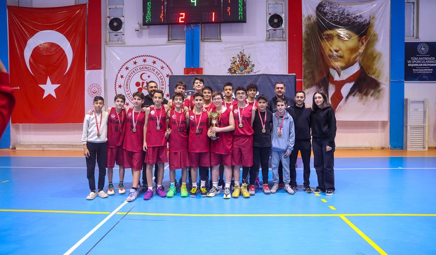 Genç basketbolcular il şampiyonu