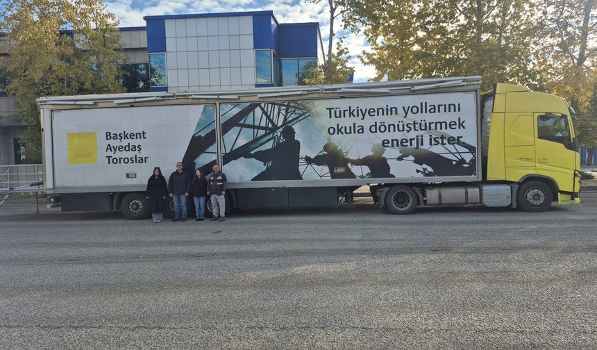 Enerjisa’dan özel eğitim tırı