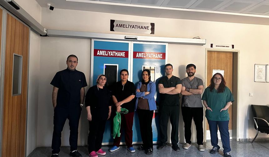 İslahiye Devlet hastanesinde bir ilk