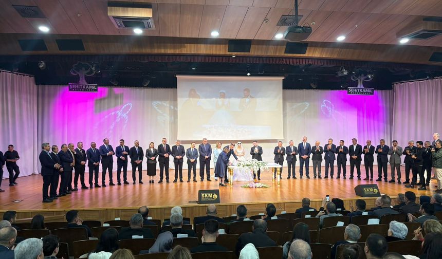 Sermet Atay'ın oğlunun nikahı muhteşem oldu