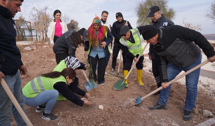Oğuzeli’nde ağaçlandırma seferberliği