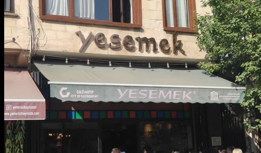 Yesemek Restorant gururu