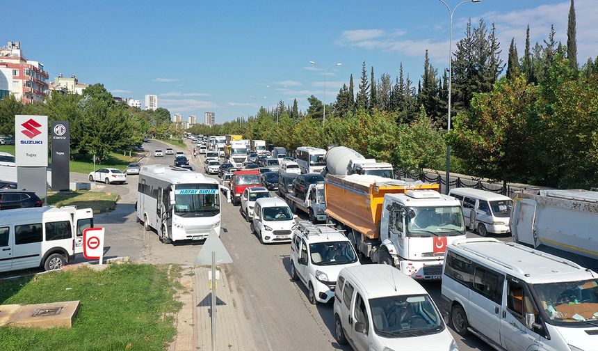 Araç sayısında rekora gidiyoruz