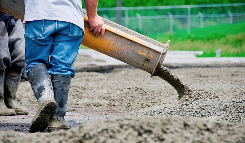Beton dökümü yasaklandı
