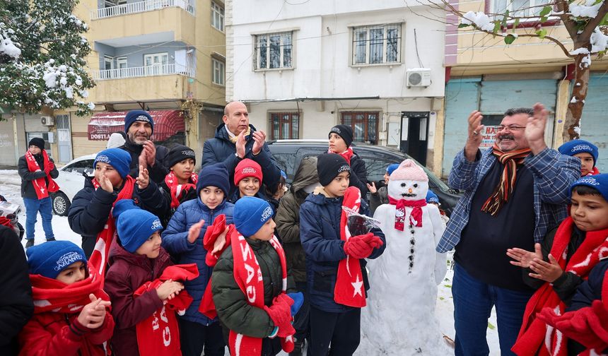 Büyükşehirden büyük jest