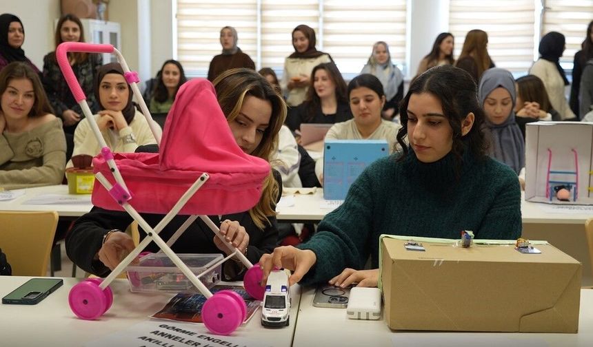 Görme engelli annelere özel proje