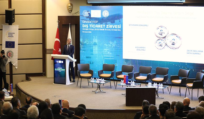 Gaziantep’i Gaziantep  yapan ihracatçı ruhudur