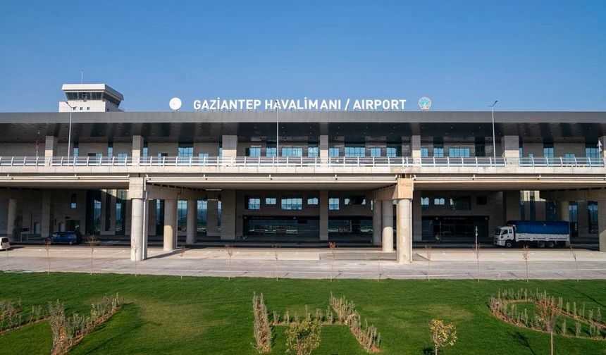 Gaziantep’te uçuş trafiği hız kesmiyor