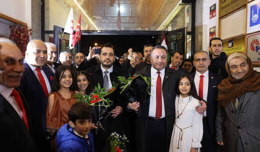 Miting havasında devir teslim