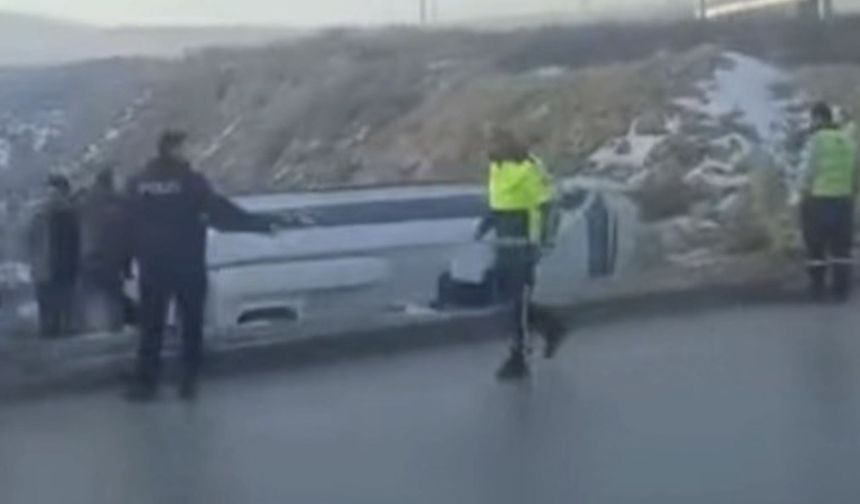 Gaziantep’te gizli buzlanma kaza getirdi: 10 yaralı