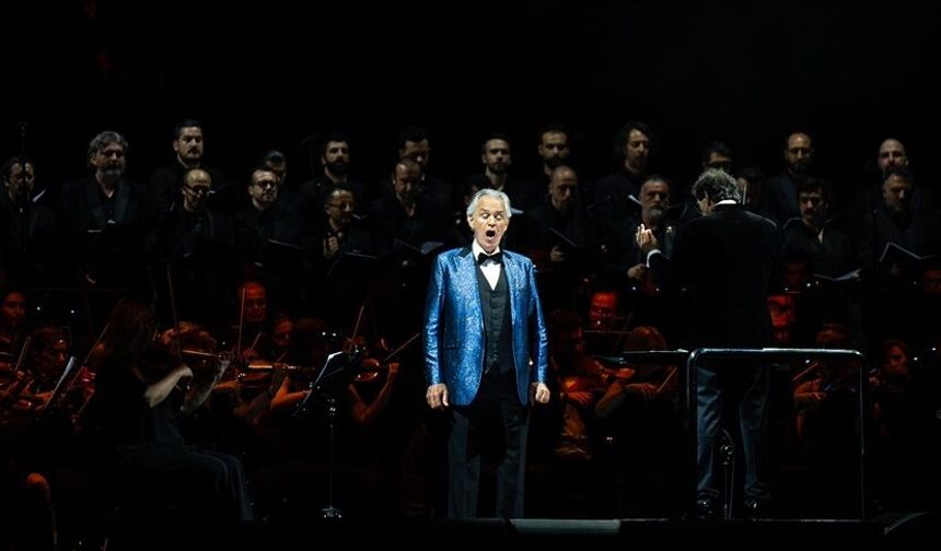 Andrea Bocelli konseri İstanbul'da, arkadaşlarla nereye gidilir?