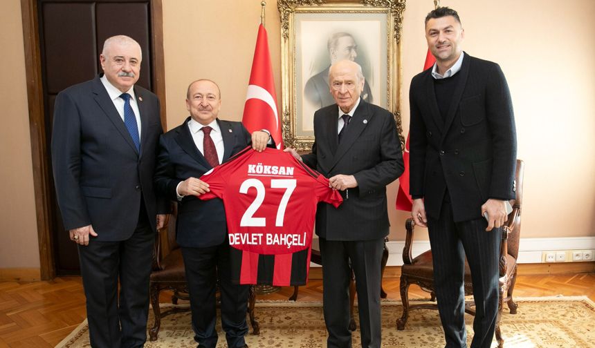 Devlet Bahçeli’ye Gaziantep FK forması