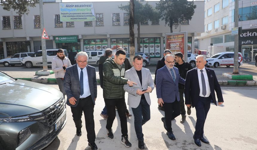 Başkan yerinde inceledi