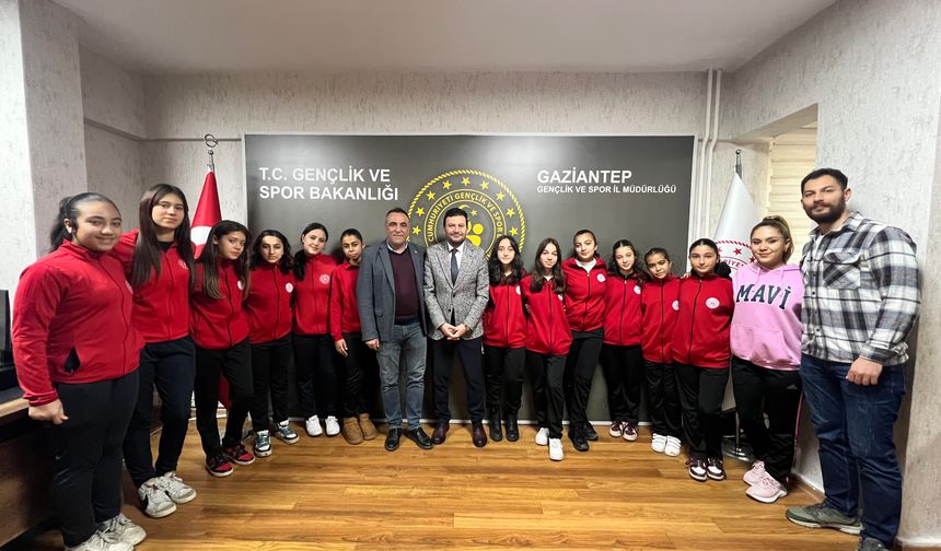 Güreş ortaokulunda önemli başarı