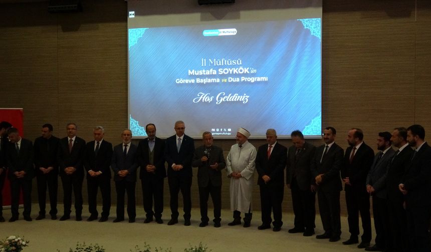 Soykök göreve dualarla başladı