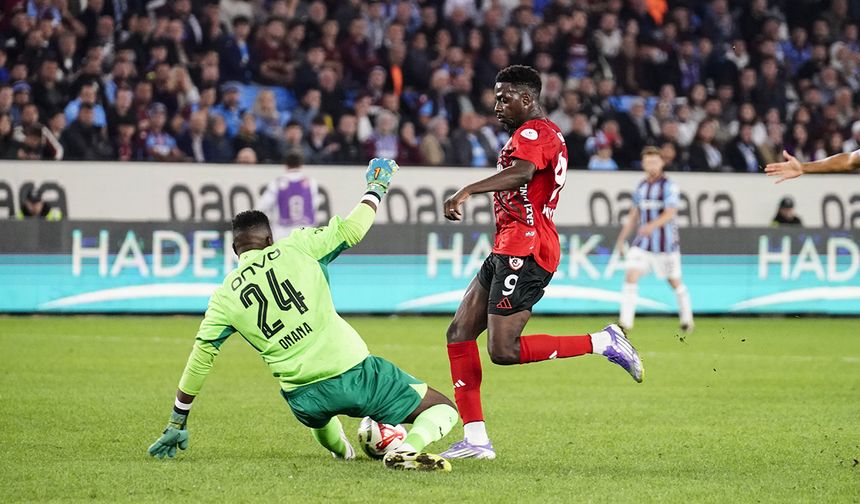 Gaziantep FK’nın Trabzon’a galibiyeti yok