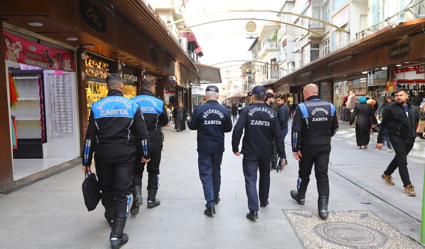 Büyükşehirde zabıta taviz vermiyor