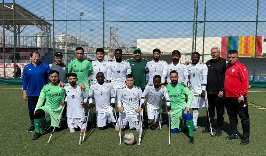 Ampute çeyrek finalde