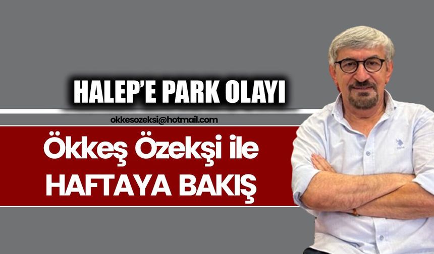HALEP’E PARK OLAYI