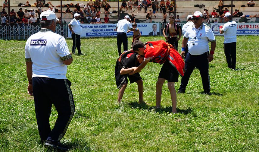 Aba güreşlerine ev sahipliği yapıyoruz