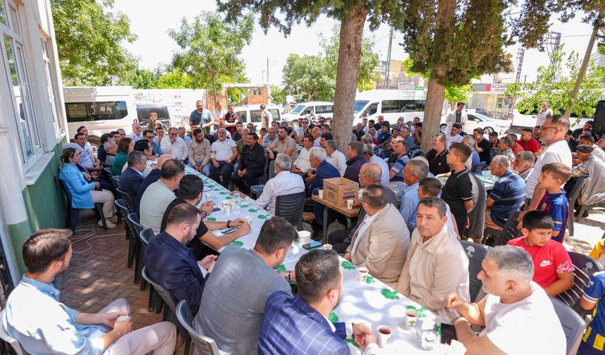 Başkan muhtarlarla buluştu