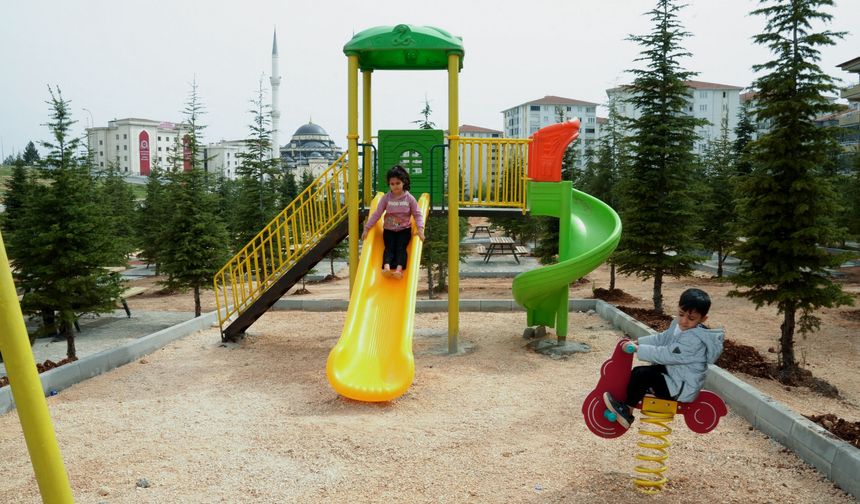 Burak mahallesine yeni park