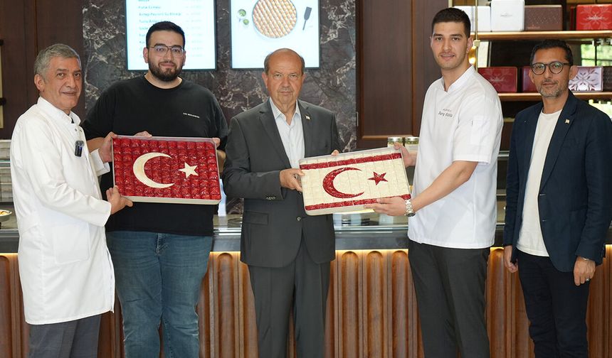Ersin Tatar'dan Baklavacı Ömer Güllü'ye büyük övgü