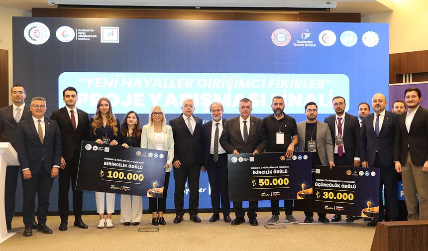Girişimci fikirler ödüllerini aldı