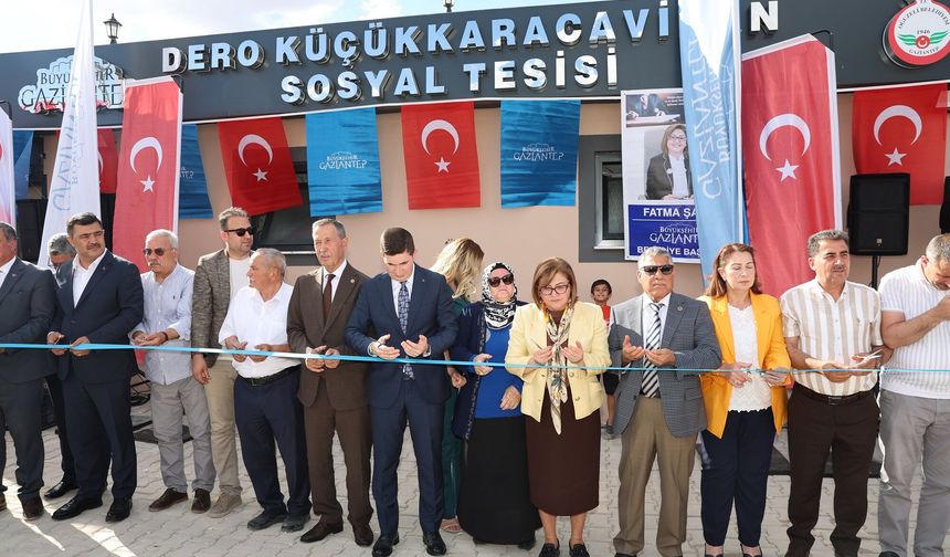 İşbirliği sonucu sosyal tesis