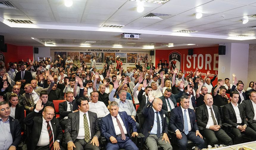 Gaziantep FK'da Kongre günü