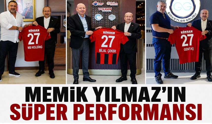 Memik Yılmaz'ın süper performansı