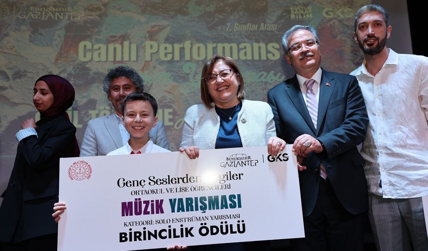Öğrencileri gururlandıran ödül