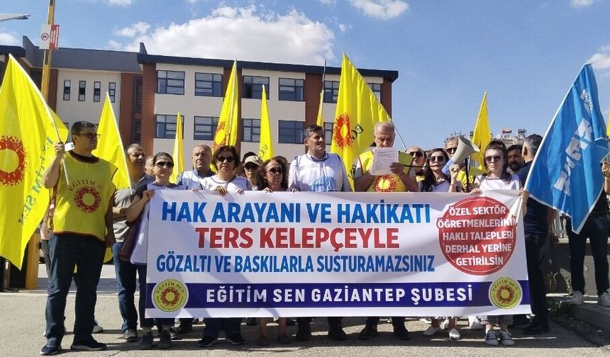 Öğretmenlerin hakkı verilsin