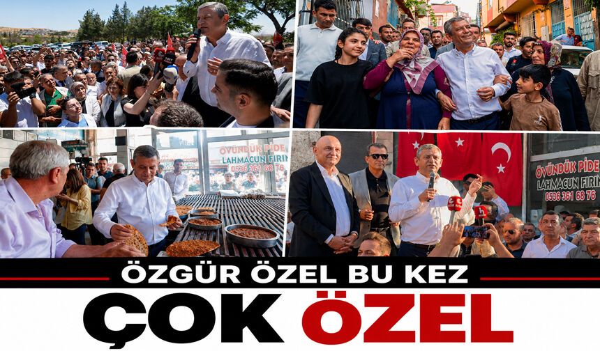 Özgür Özel bu kez çok ÖZEL