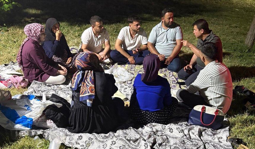 Gaziantep'te emniyetten park hamlesi
