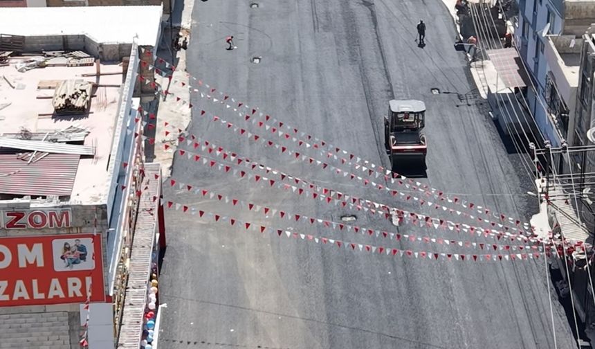 Şehitkamil’de asfalt hamlesi