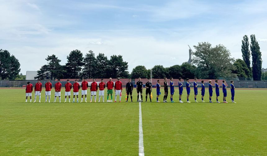 U18 Milli takımı tek golle yıkıldı