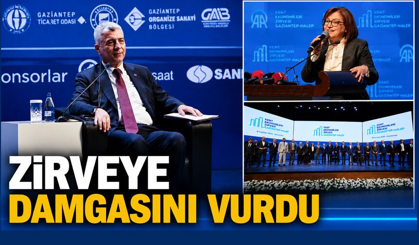 Zirveye damgasını vurdu