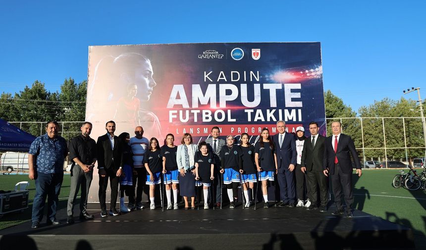 Türkiye’nin ilk kadın Ampute takımı Gazi Şehir’de