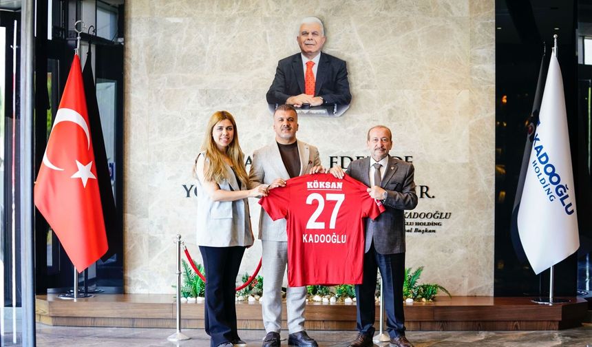 Başkan'dan Kadooğlu’na ziyaret