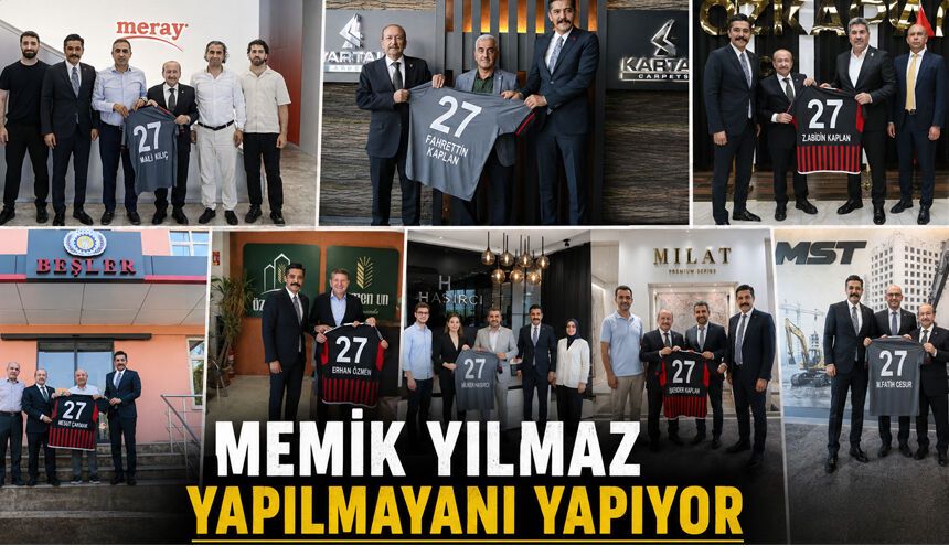 Memik Yılmaz yapılmayanı yapıyor
