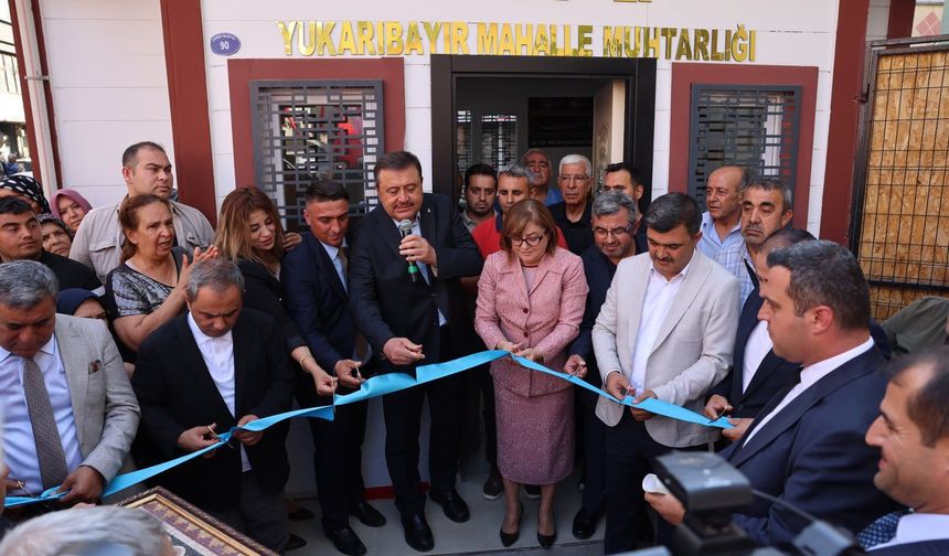Fatma Şahin'den Yukarıbayır'a yeni hizmet