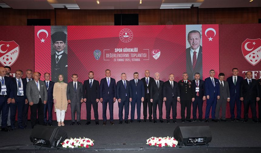Spor Güvenliği koordinasyon toplantısı yapıldı