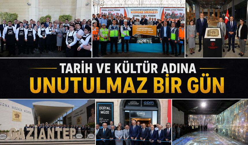 Tarih ve kültür adına unutulmaz bir gün