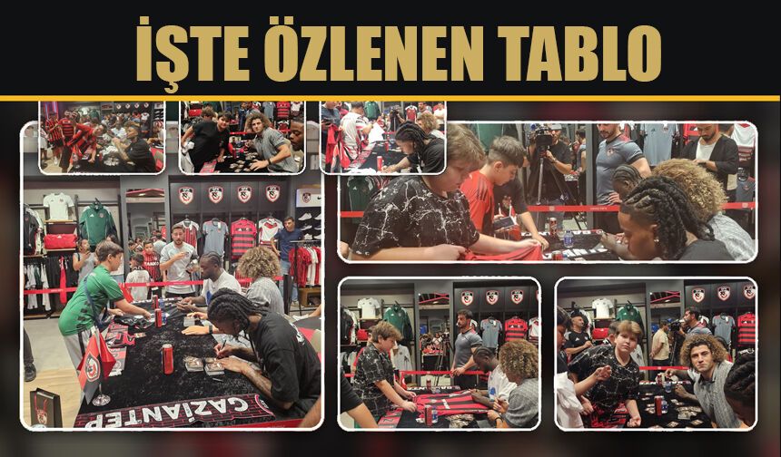 İşte özlenen tablo