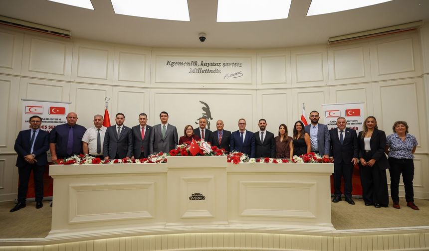 İki Gazi şehir kardeş oldu