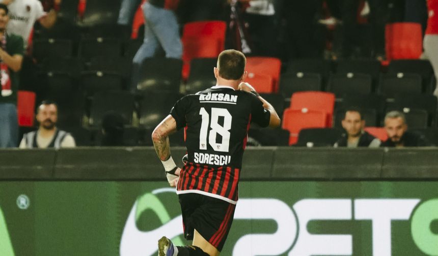 İlk gol Sorescu’dan