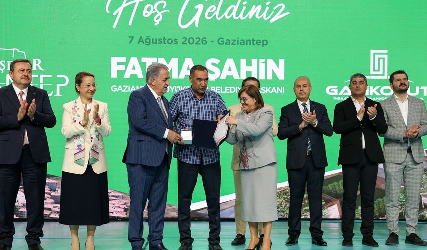 Gaziantep’te 7 bin konutluk yeni adım
