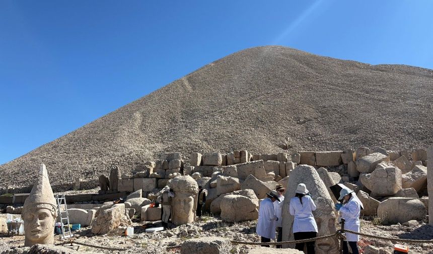 Nemrut’un heykellerine 5 yıllık koruma kalkanı
