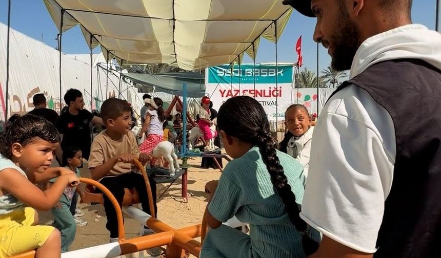 Çocuklar için yaz festivali